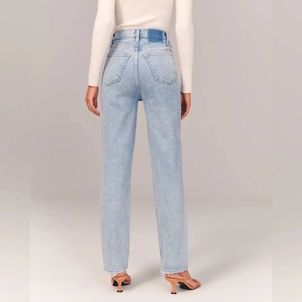 Curve Love The 90s straight ultra high rise 28 / 6 regular - Picture 5 of 7